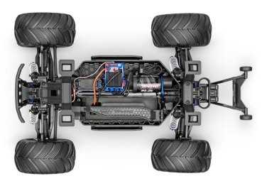TRX67134-4-BLUE Bigfoot 4x4 BL-2S blau 1/10 Monster-Truck RTR BL-2S Brushless, HD-Teile